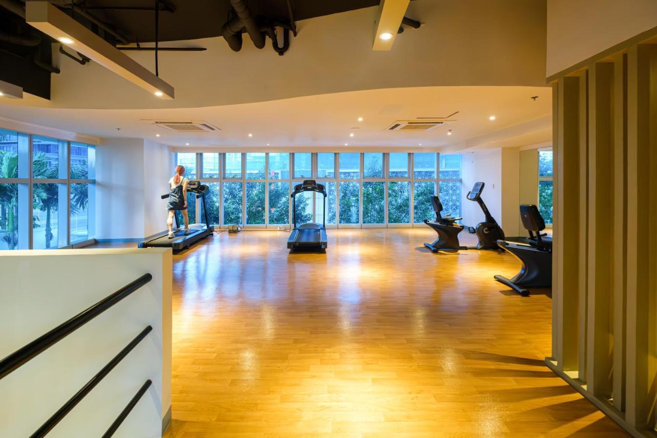 Cityscape View 2Br In Uptown Bgc W 200Mbps Wifi Taguig Exteriör bild