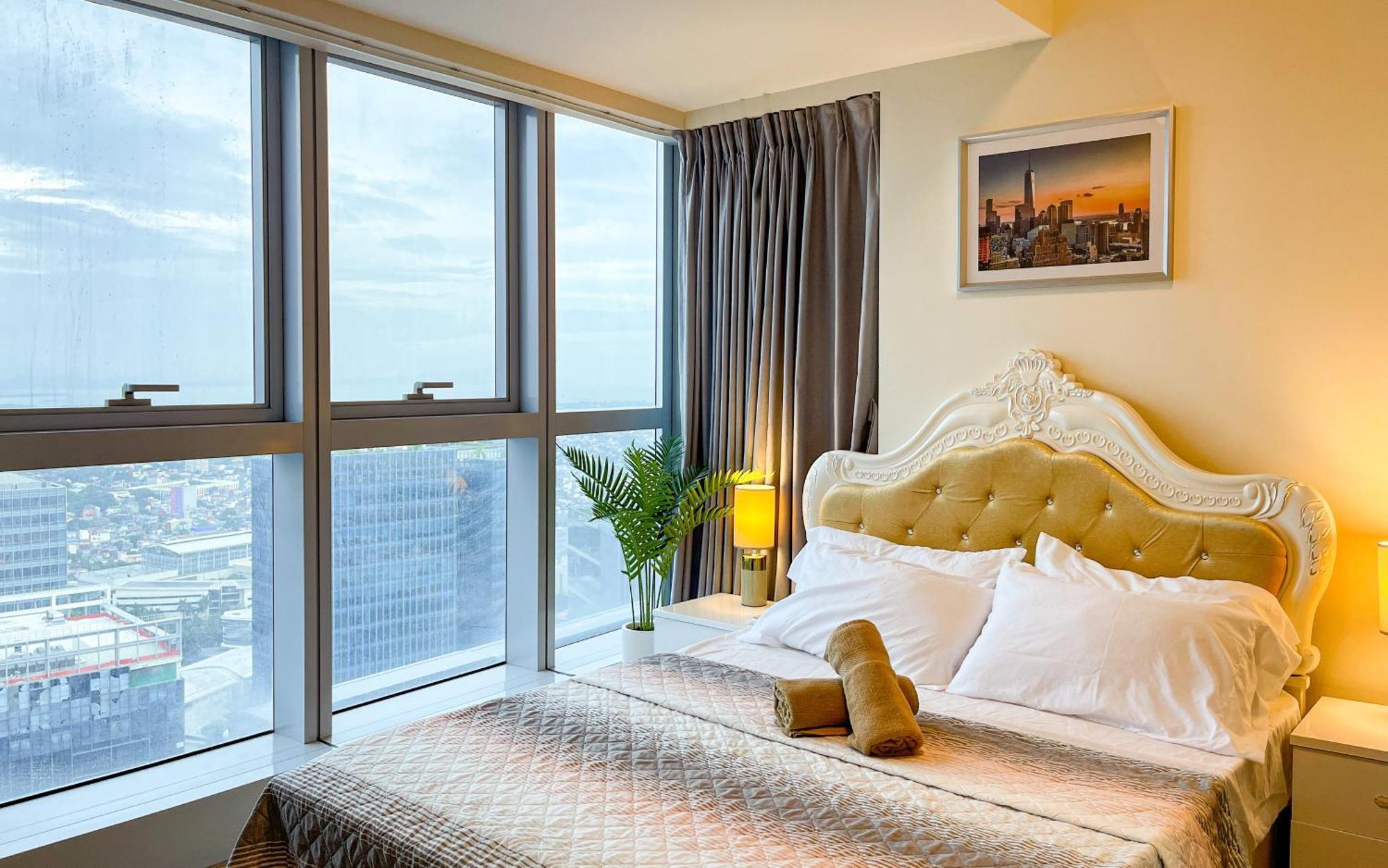Cityscape View 2Br In Uptown Bgc W 200Mbps Wifi Taguig Exteriör bild